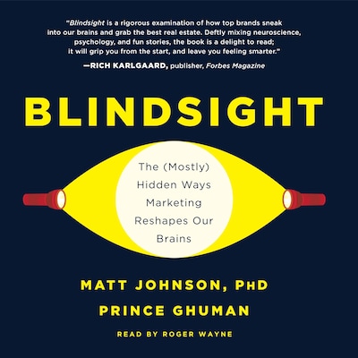 Blindsight – omslag til lydbogen af Matt Johnson, Prince Ghuman