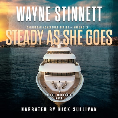 Steady As She Goes – omslag til lydbogen af Wayne Stinnett