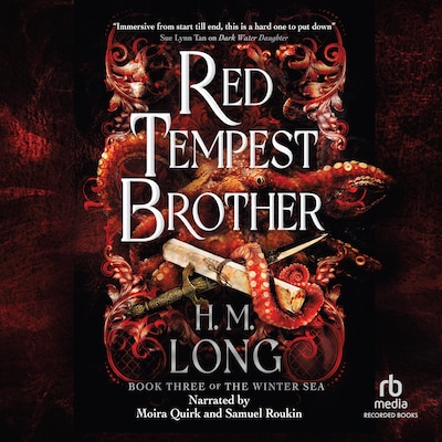Red Tempest Brother – omslag til lydbogen af H. M. Long