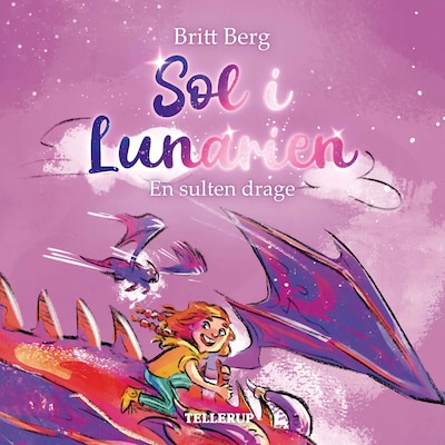 Sol i Lunarien #3: En sulten drage – omslag til lydbogen af Britt Berg