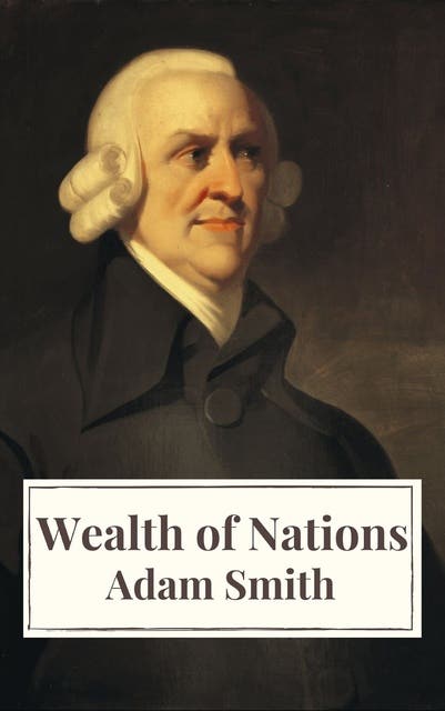 Wealth of Nations – omslag til lydbogen af Adam Smith
