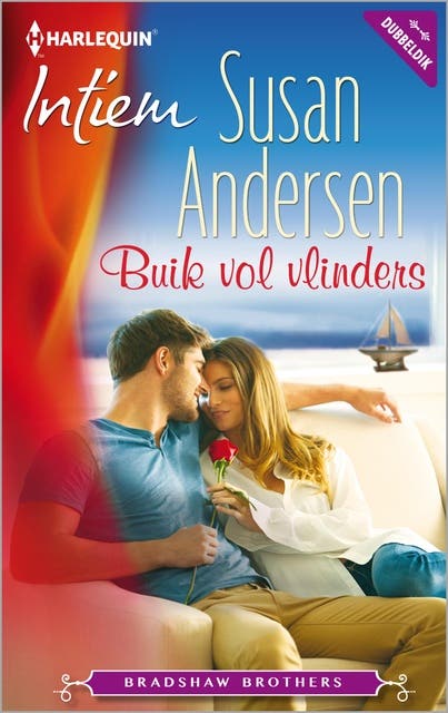 Buik vol vlinders: Bradshaw brothers deel 3 – omslag van het luisterboek van Susan Andersen