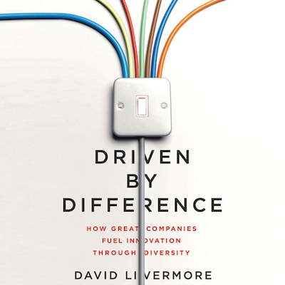 Driven by Difference – omslag til lydbogen af David Livermore