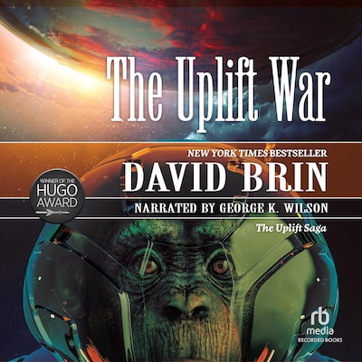 The Uplift War – omslag til lydbogen af David Brin