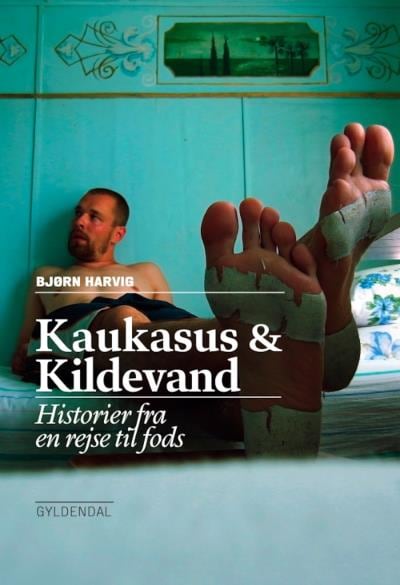 Kaukasus og kildevand – omslag til lydbogen af Bjørn Harvig