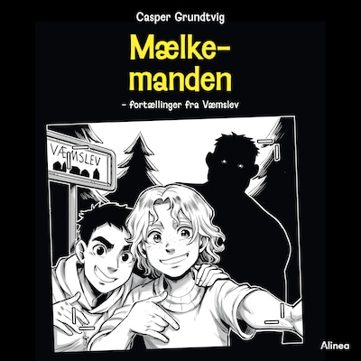 Mælkemanden - fortællinger fra Væmslev – omslag til lydbogen af Casper Grundtvig
