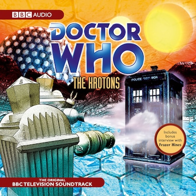 Doctor Who: The Krotons (TV Soundtrack) – omslag til lydbogen af Robert Holmes