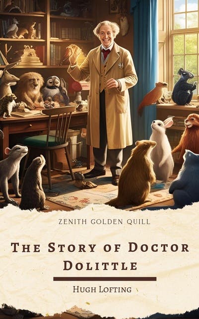 The Story of Doctor Dolittle: The Original Animal Adventure Classic by Hugh Lofting – omslag til lydbogen af Hugh Lofting