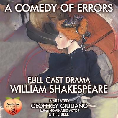 A Comedy Of Errors – omslag til lydbogen af William Shakespeare