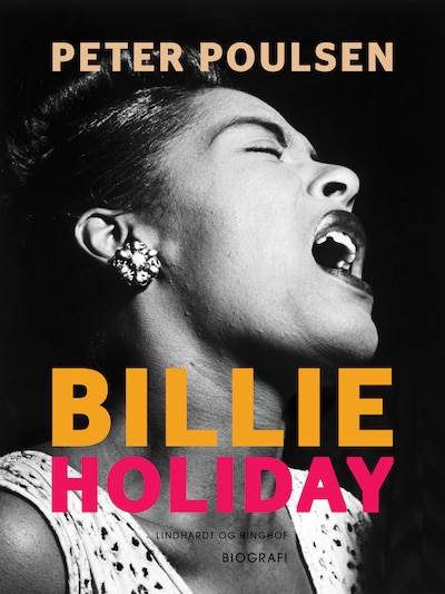 Billie Holiday – omslag til lydbogen af Peter Poulsen