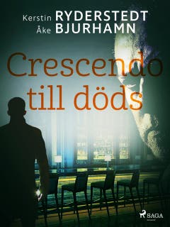 Crescendo till döds – omslag till ljudboken av Kerstin Ryderstedt,Åke Bjurhamn