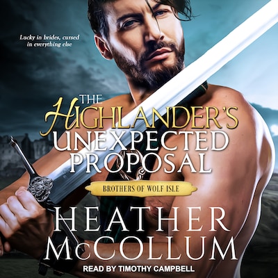 The Highlander's Unexpected Proposal – omslag til lydbogen af Heather McCollum