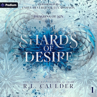 Shards of Desire – omslag til lydbogen af R.L. Caulder