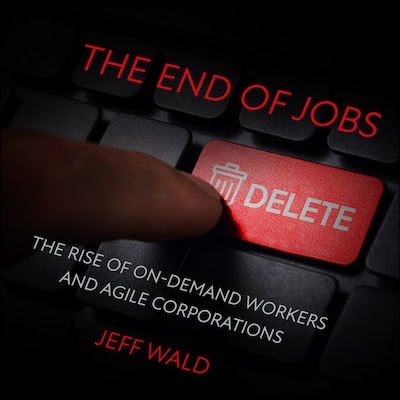 The End of Jobs – omslag til lydbogen af Jeff Wald