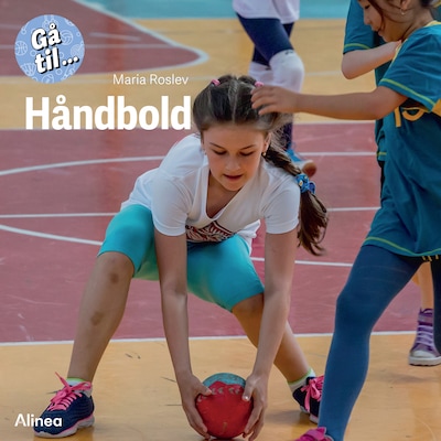 Gå til... Håndbold, Blå Fagklub – omslag til lydbogen af Maria Roslev