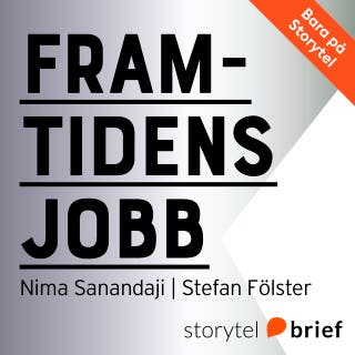 Framtidens Jobb – omslag till ljudboken av Nima Sanandaji,Stefan Fölster