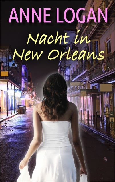 Nacht in New Orleans – omslag van het luisterboek van Anne Logan