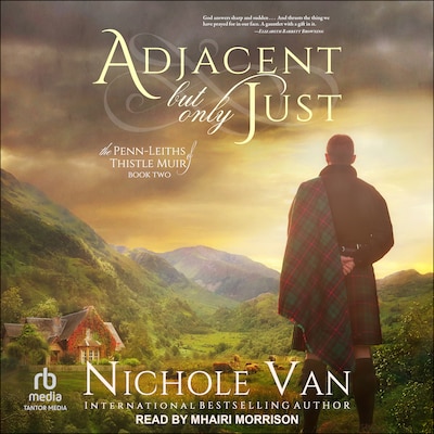 Adjacent But Only Just – omslag til lydbogen af Nichole Van