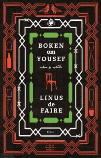 Boken om Yousef – omslag till ljudboken av Linus de Faire