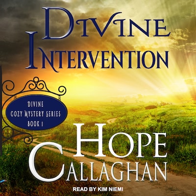 Divine Intervention – omslag til lydbogen af Hope Callaghan