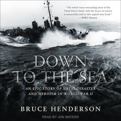 Down to the Sea – omslag til lydbogen af Bruce Henderson