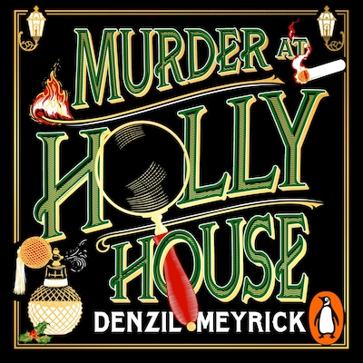 Murder at Holly House – omslag til lydbogen af Denzil Meyrick