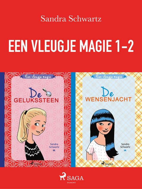 Een vleugje magie 1-2 – omslag van het luisterboek van Sandra Schwartz