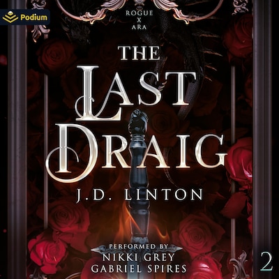 The Last Draig – omslag til lydbogen af JD Linton