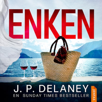 Enken – omslag til lydbogen af J.P. Delaney