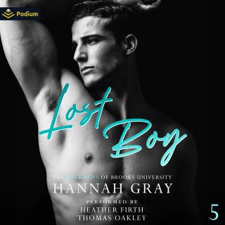 Lost Boy: The Puck Boys of Brooks University, Book 5 – omslag till ljudboken av Hannah Gray