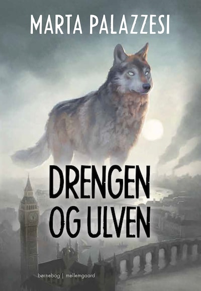 Drengen og ulven – omslag til lydbogen af Marta Palazzesi