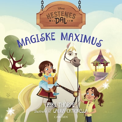 Hestenes dal (1) - Magiske Maximus – omslag til lydbogen af Disney, Kiki Thorpe
