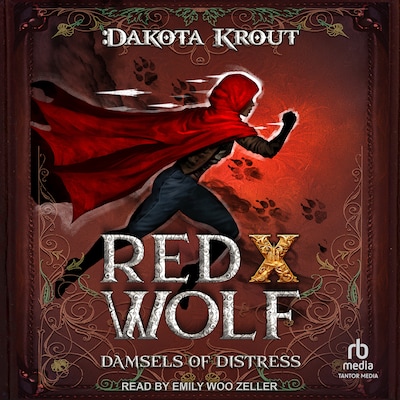 Red X Wolf – omslag til lydbogen af Dakota Krout