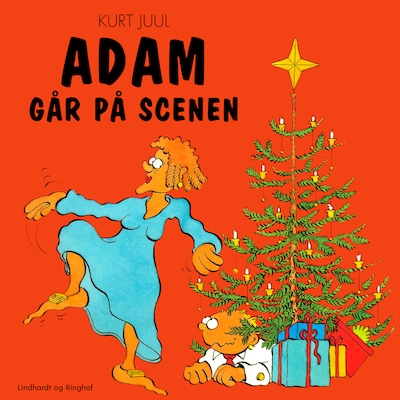 Adam går på scenen – omslag til lydbogen af Kurt Juul