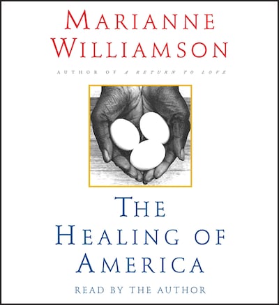 The Healing of America – omslag til lydbogen af Marianne Williamson