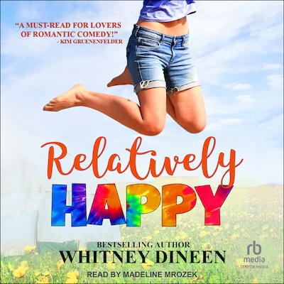 Relatively Happy – omslag til lydbogen af Whitney Dineen