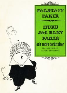 Hur jag blev fakir och andra berättelser – omslag till ljudboken av Axel Wallengren,Falstaff Fakir