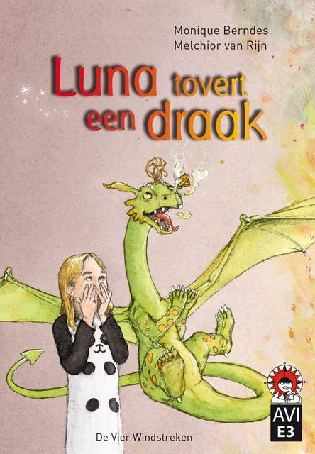 Luna tovert een draak – omslag van het luisterboek van Monique Berndes