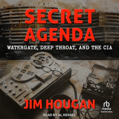 Secret Agenda – omslag til lydbogen af Jim Hougan