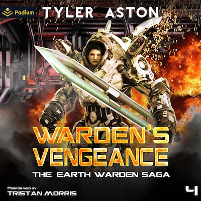Warden's Vengeance – omslag til lydbogen af Tyler Aston