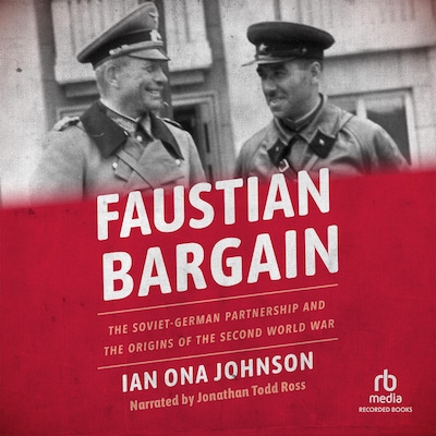 Faustian Bargain – omslag til lydbogen af Ian Ona Johnson