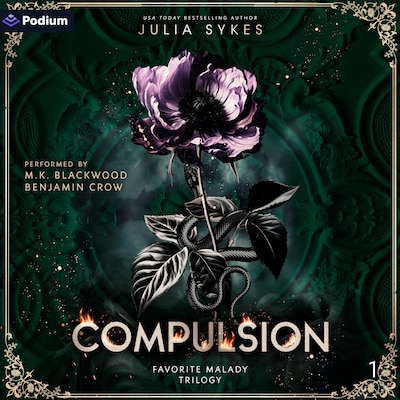 Compulsion – omslag til lydbogen af Julia Sykes