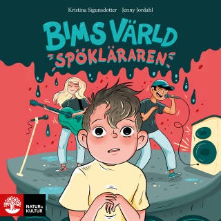 Spökläraren : Bims värld (2) – omslag till ljudboken av Jenny Jordahl,Kristina Sigunsdotter