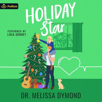 Holiday Star – omslag til lydbogen af Melissa Dymond