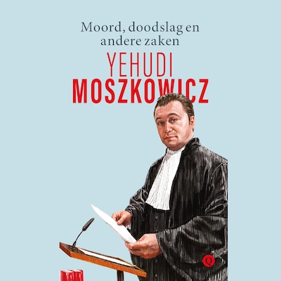 Moord, doodslag en andere zaken – omslag van het luisterboek van Yehudi Moszkowicz