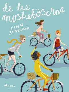 De tre musketöserna – omslag till ljudboken av Finn Zetterholm