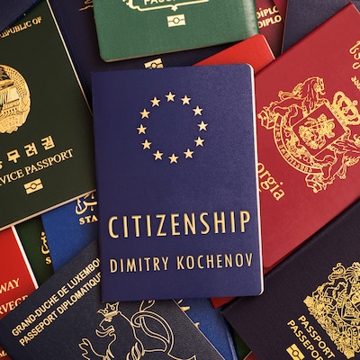 Citizenship – omslag til lydbogen af Dimitry Kochenov