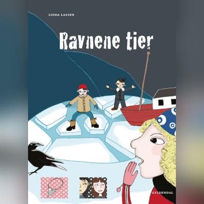 Ravnene tier – omslag til lydbogen af Linda Lassen
