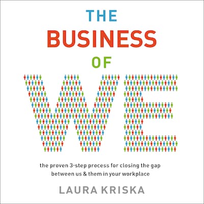 The Business of We – omslag til lydbogen af Laura Kriska