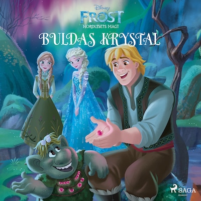 Frost - Nordlysets magi - Buldas krystal – omslag til lydbogen af Disney
